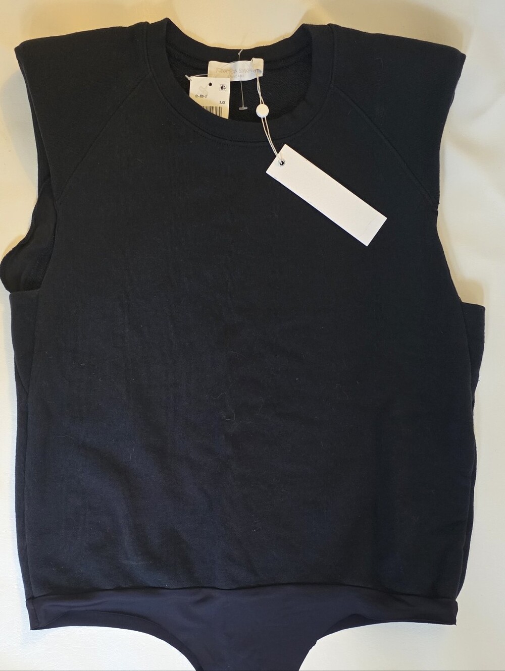 Jonathan Simkhai Black Womens One-Piece Bodysuit